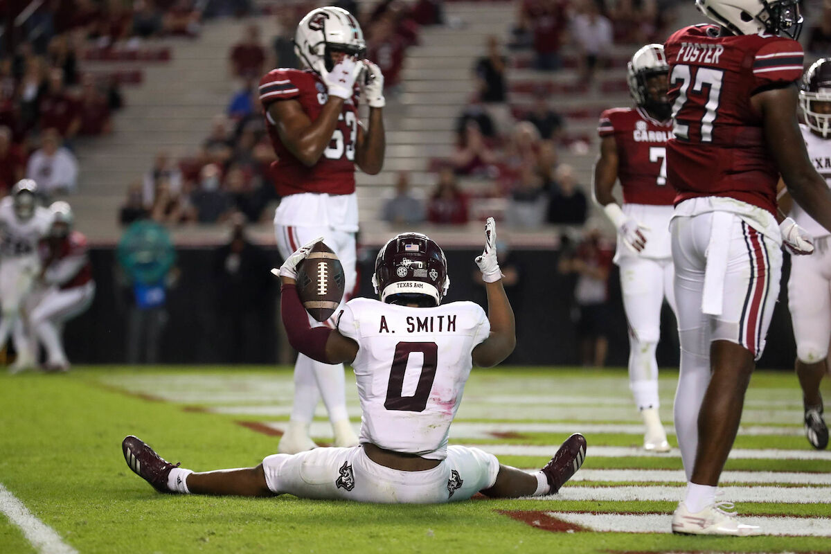 COLUMBIA, SC - 20201107 - Texas A&M Aggies Football vs. South Carolina Gamecocks